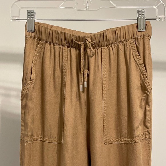 Divided by H&M Brown Elastic Waist Drawstring Joggers Size 2 Pre-owned - Picture 2 of 6